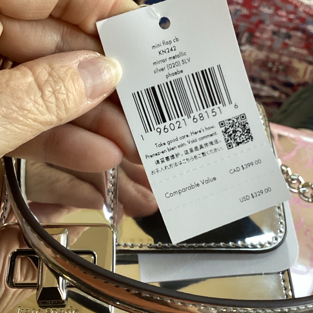 Kate Spade Silver Crossbody Bag - Picture 12 of 12